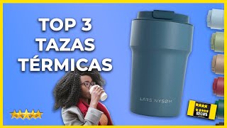 ⭐  TOP 3  TAZA TÉRMICA CAFÉ ✅ Tazas de Café Reutilizables Térmicas de Acero Inoxidable  2023 [upl. by Beetner]