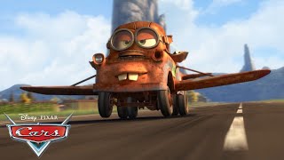 Maters Grand Airplane Stunt  Pixars Cars Toon  Mater’s Tall Tales [upl. by Ecyob285]