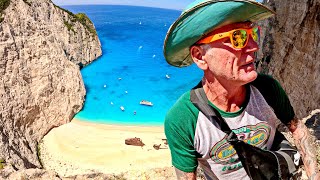 The Amazing Shipwreck Beach View Point Zante Greece [upl. by Boris]