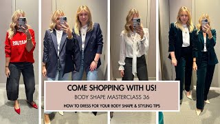 Come Shopping with Us Body Shape Masterclass 36 How to Dress For Your Body Shape Melissa Murrell [upl. by Ahselrak]