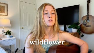 WILDFLOWER  Billie Eilish acoustic cover by Rosie [upl. by Nomahs]