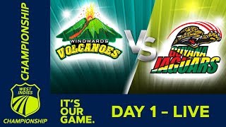 Windwards v Guyana  Day 1  West Indies Championship  Thursday 6 December 2018 [upl. by Bushweller]