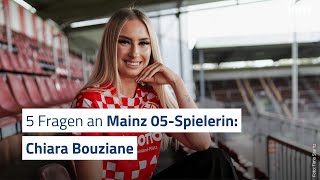 5 Fragen an Chiara Bouziane von Mainz 05 [upl. by Etteuqram]