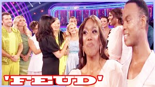 BBC Strictly Come Dancing feud brought up live onair after star swipes at judge [upl. by Eydnarb]