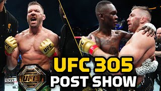 UFC 305 Du Plessis vs Adesanya LIVE PostFight Show  MMA Fighting [upl. by Euqimod]