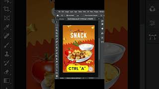 How to make mockup design in Photoshop shorts [upl. by Poole]