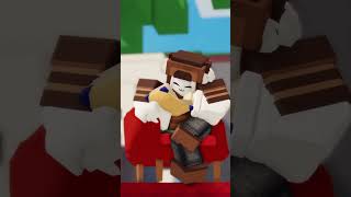 Telepearl clutch be like in Roblox Bedwars  Roblox Bedwars Short Meme [upl. by Newo]