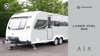 Coachman Caravan Company Ltd Laser Xcel 855 2024 Season [upl. by Nitsoj]