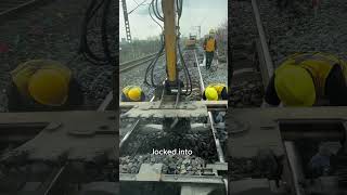 How Railway Sleepers Are Replaced 🚂🛠️ [upl. by Treblih437]