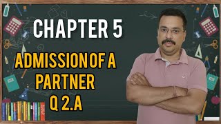 Admission of partner class 12 chapter 5 question 2A condition 2 accountancy [upl. by Baram943]