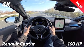 Renault Captur 2024 POV test drive 13 TCe 160 HP 7speed EDC [upl. by Audie]