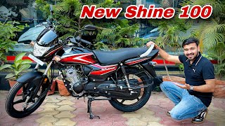 2024 Honda Shine 100  Price Mileage Full Review  hf deluxe  platina 100  honda shine 100cc ❓ [upl. by Scarrow122]