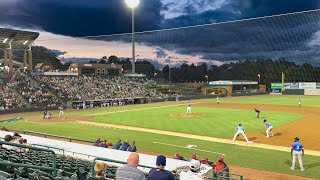 Hickory Crawdads Carolina Baseball Game 15 [upl. by Nalo]