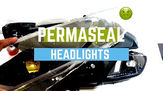 HOW TO CUT OPEN PERMASEAL HEADLIGHTS [upl. by Hachmann]