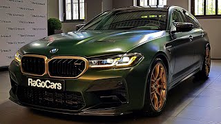 2022 BMW M5 CS  the new super 635HP M Competition Sedan King Sound Interior amp Exterior details [upl. by Lasorella]