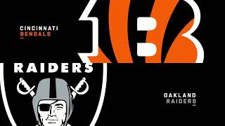 Bengals VS Raiders Week 9 My Thoughts [upl. by Bonacci]