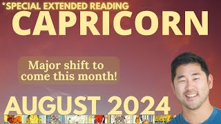 Capricorn August 2024  POWERFUL BREAKTHROUGH MONTH YOU NEED CAPRICORN 🎉😍 Tarot Horoscope♑️ [upl. by Sewole665]