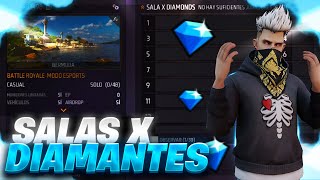 SALAS✖️PREMIOS EN FREE FIRE EN VIVO  REGIÓN EE UU 🔥🔥 [upl. by Awhsoj]