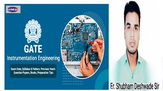 GATE Exam Instrumentation Engineering Official Syllabus [upl. by Ruella154]