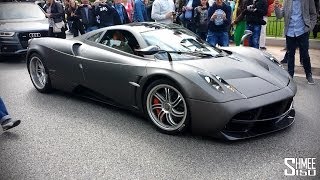 Horacio Pagani Driving a Huayra in Monaco [upl. by Hairacaz]