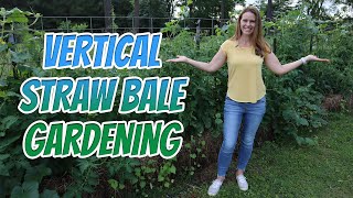 Vertical Straw Bale Gardening [upl. by Tigges]