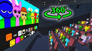 360° Incredibox Sprunki  VR CINEMA HALL Experience 2  VR 4K Experience [upl. by Nellad]