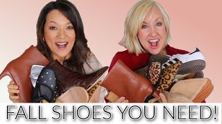 BEST Fall Shoes for Women Over 40  Autumn Shoes You Need [upl. by Arikihs822]