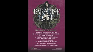 PARADISE LOST  Beneath Broken Earth Portsmouth 2018 [upl. by Ashby922]