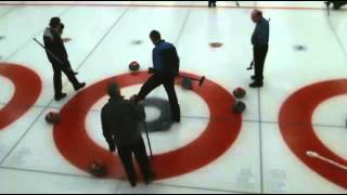 2014 Goldline TCA Mens Curling Bonspiel  Senior Final Wayne Martin vs John Morrison [upl. by Nils]