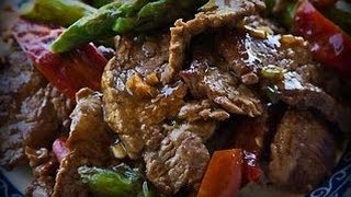 Beef with Vegetables Stir Fry Asian Fusion [upl. by Clardy]