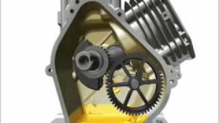 Briggs amp Stratton How a Single Cylinder Engines Work [upl. by Krystin]