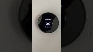 Reconnecting nest thermostat to wifi [upl. by Fenelia822]