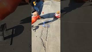 Fix Potholes Easily  DIY with Polymer Sand and a Shovel [upl. by Trebliw]