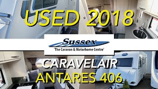 2018 Caravelair Antares 406  USED CARAVAN [upl. by Atihcnoc]