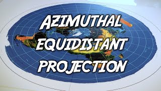 Azimuthal Equidistant Projection defined [upl. by Hodgkinson488]