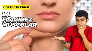 1 EJERCICIO PARA LA FLACIDEZ EN EL CUELLO [upl. by Calbert768]