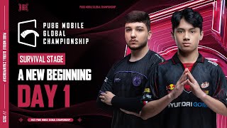 EN 2023 PMGC League  Survival Stage Day 1  PUBG MOBILE Global Championship [upl. by Calendra]