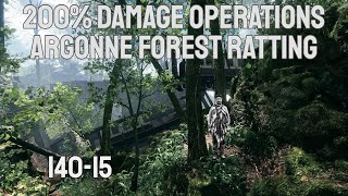 200 damage Operations Argonne Forest defence 14015 [upl. by Adnuhsat]