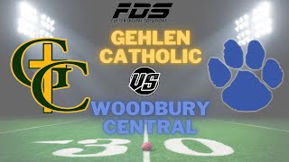 Gehlen Catholic vs Woodbury Central Varsity Playoff Football Class A Second Round [upl. by Hniv]