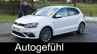 20152016 New Volkswagen Polo GTI Facelift test drive REVIEW  VW Polo GTI Autogefühl [upl. by Jariah952]