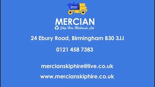 Mercian Skip Hire – Our Skips Birmingham [upl. by Kessiah]