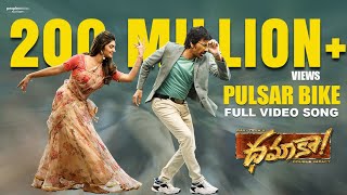 Pulsar Bike Full Video Song  Dhamaka  Ravi Teja  Sreeleela  Thrinadha Rao  Bheems Ceciroleo [upl. by Kusin728]