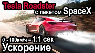 Tesla Roadster – вот почему он стоит 200к  Тесла родстер [upl. by Rosinski]