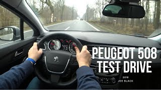 Peugeot 508 SW 20 HDI 163 PS 4K  Test Drive 028 POV [upl. by Ahiel]