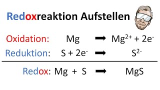 Redoxgleichungen aufstellen und ausgleichen für Redoxreaktionen  Chemie Endlich Verstehen [upl. by Aneahs]