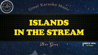 Islands In The Stream KARAOKE Bee Gees [upl. by Oterol472]