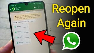 How to See Once View Photos on Whatsapp Again  Whatsapp One Time Photo Recovery App [upl. by Okomom]