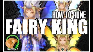 SUMMONERS WAR  How to Rune FAIRY KING Daphnis Psamathe Ganymeade Oberon Nyx [upl. by Armando]