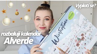 ROZBALUJI ALVERDE ADVENTNÍ KALENDÁŘ🎄🎁 Vyplatí se Kompletní unboxing a recenze🌟 [upl. by Myrna]