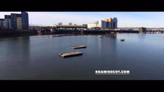 Scotland Aerial Showreel  Edinburgh Granton Harbour [upl. by Cahan869]